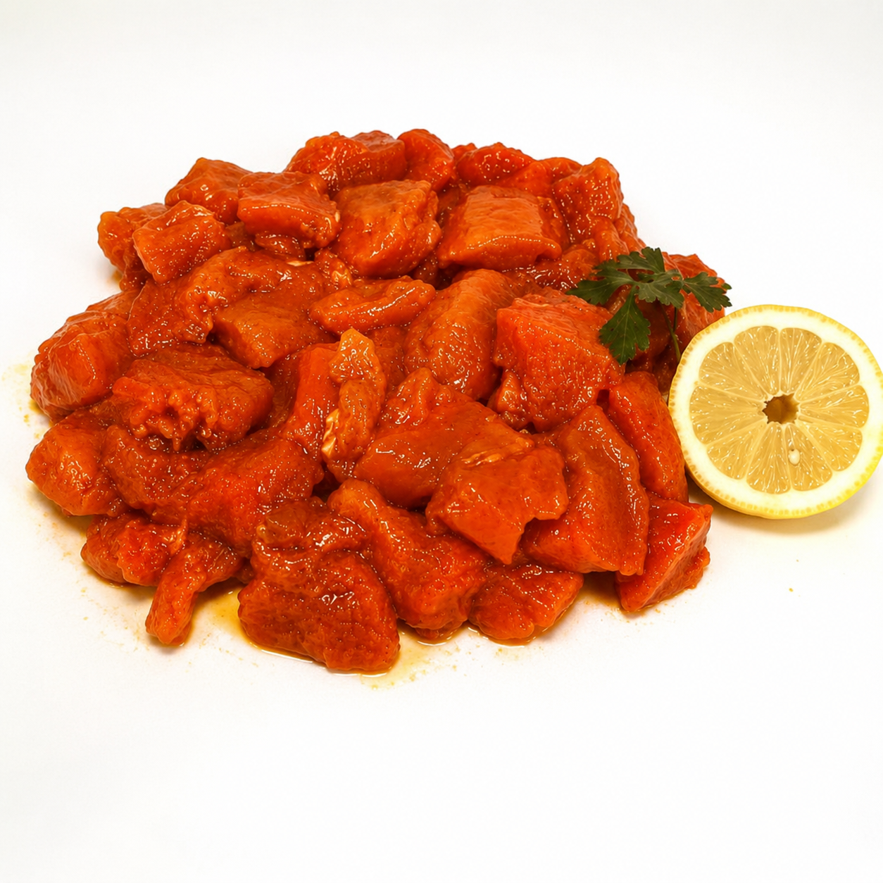 Pinchitos rojos de pollo