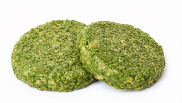Burguer de pollo con espinacas