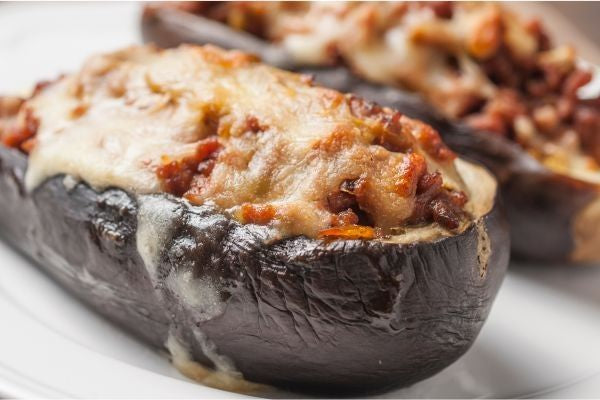 Berenjenas rellenas de carne