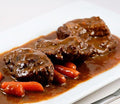 Carrillada iberica de cerdo con salsa de carne
